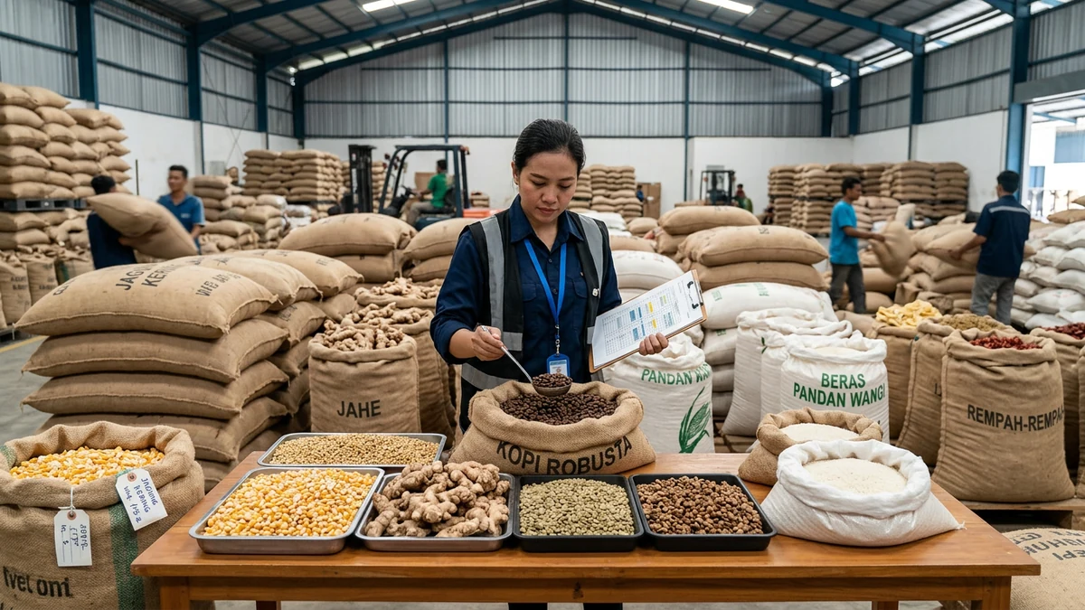 How Indonesian Agricultural Commodities Move From Farmers to Buyers