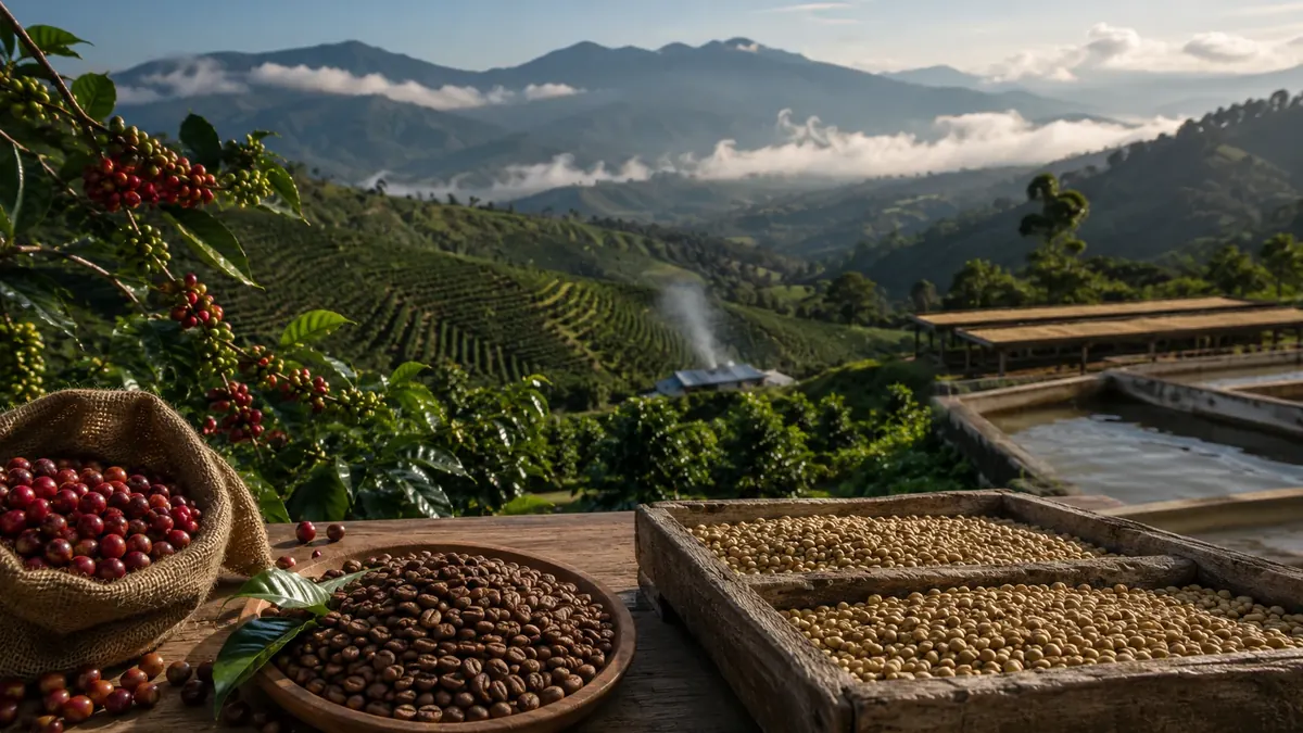How Coffee Origin Shapes Flavor: Altitude, Climate and Processing